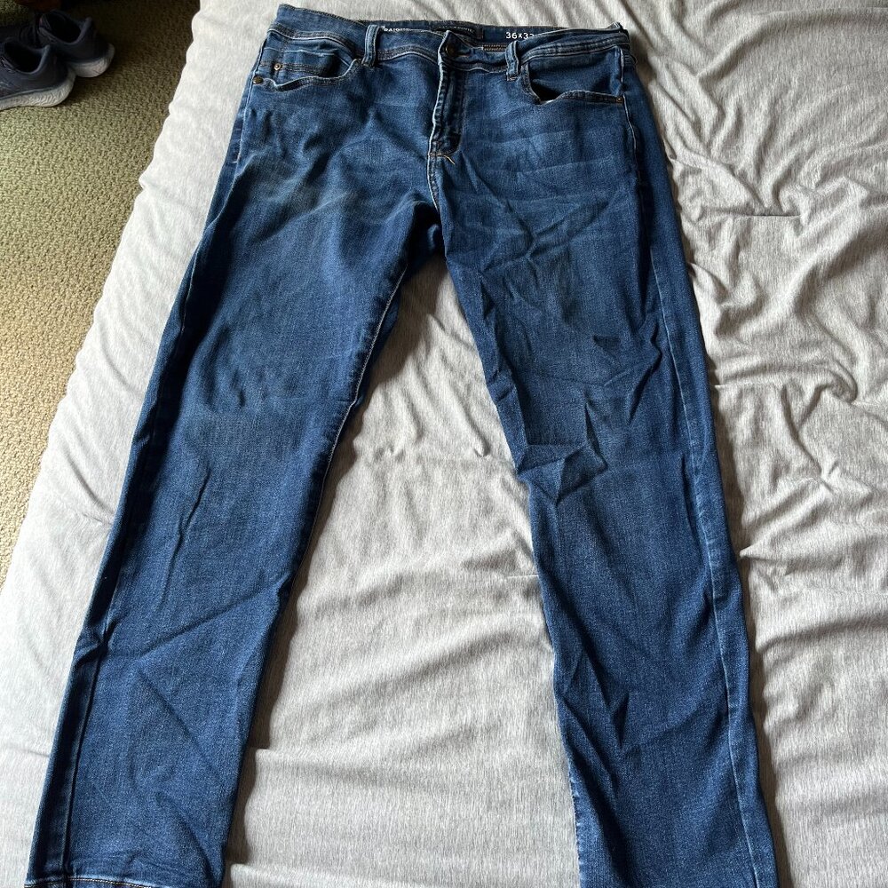 Dark wash mens jeans (36 x 32)